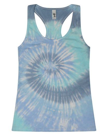 Tie-Dye Ladies' Racerback Tank - 3400