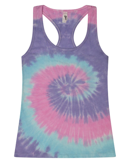 Tie-Dye Ladies' Racerback Tank - 3400