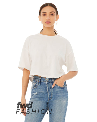 Women's Jersey Crop Tee - 6482