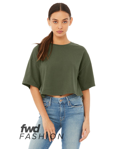 Women's Jersey Crop Tee - 6482