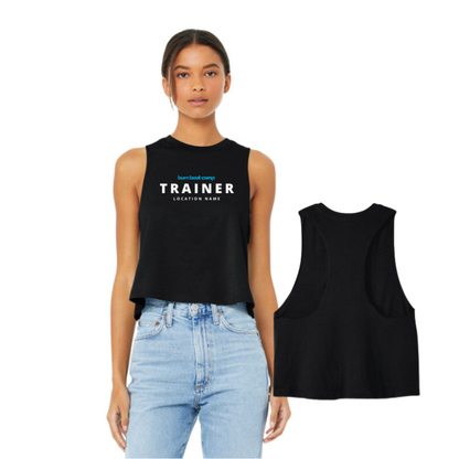 TRAINER crop tank top - 6682