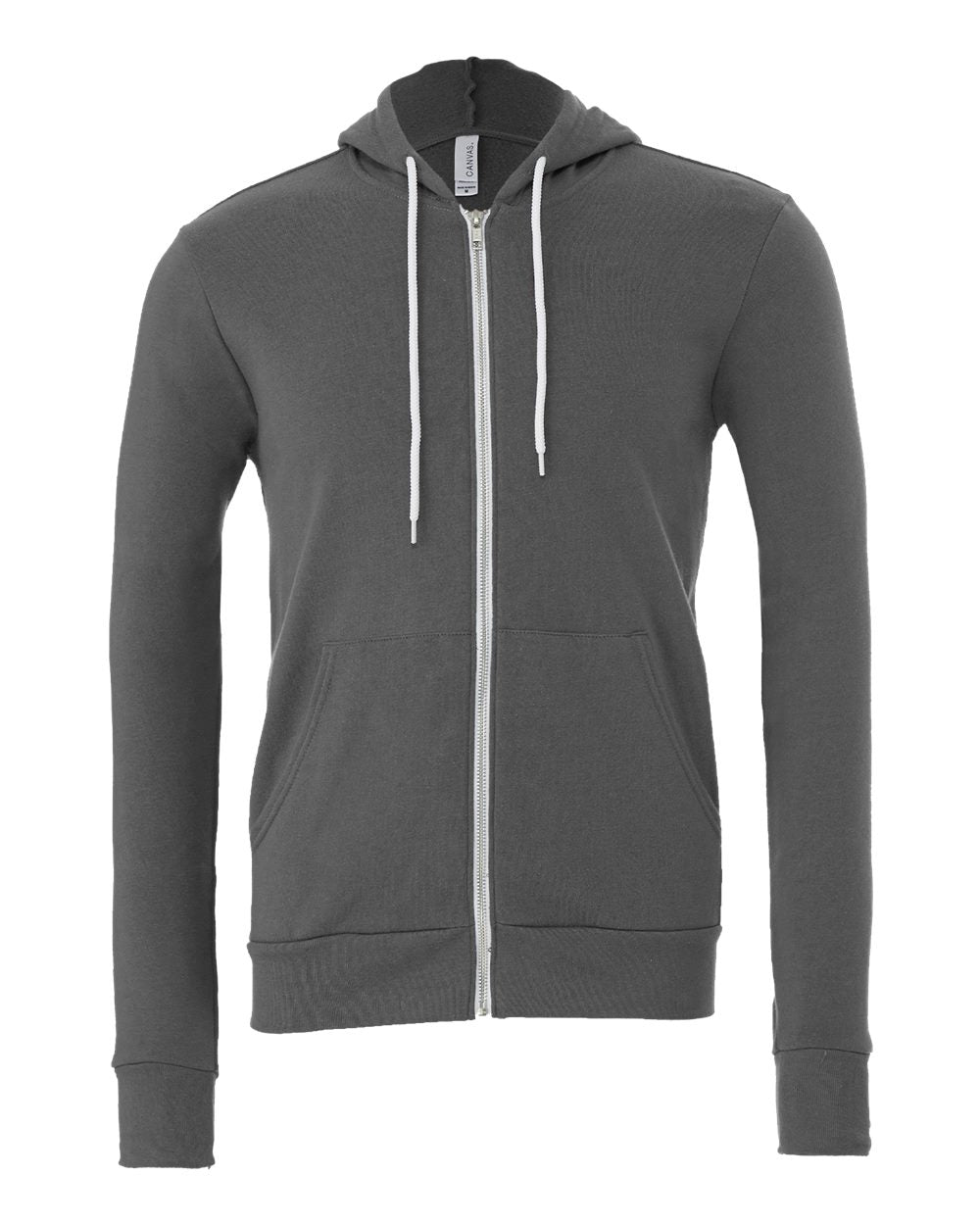 Unisex Sponge Fleece Full-Zip Hoodie - 3739