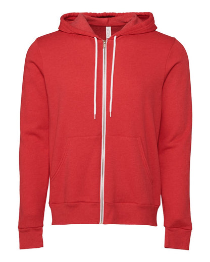 Unisex Sponge Fleece Full-Zip Hoodie - 3739