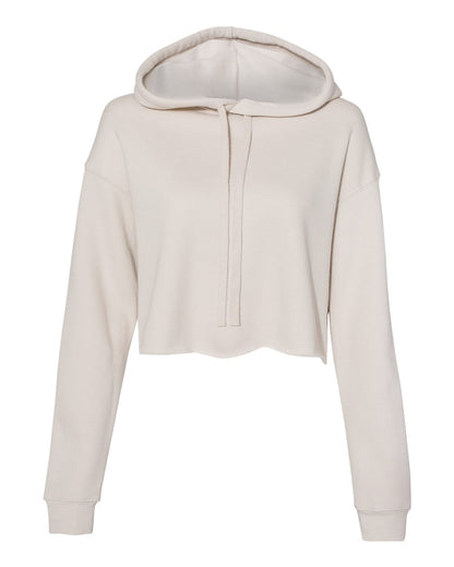 Women’s Sponge Fleece Cropped Fleece Hoodie - 7502