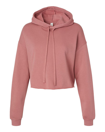 Women’s Sponge Fleece Cropped Fleece Hoodie - 7502