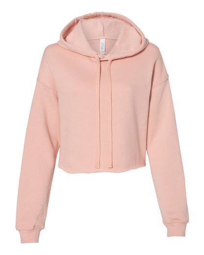 Women’s Sponge Fleece Cropped Fleece Hoodie - 7502