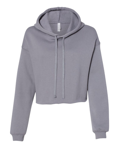 Women’s Sponge Fleece Cropped Fleece Hoodie - 7502