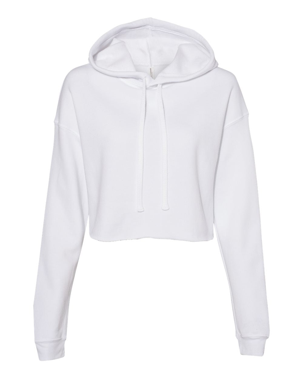 Women’s Sponge Fleece Cropped Fleece Hoodie - 7502