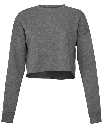 Women's Cropped Crew Fleece - 7503