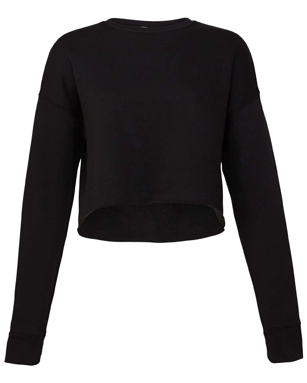 Women's Cropped Crew Fleece - 7503