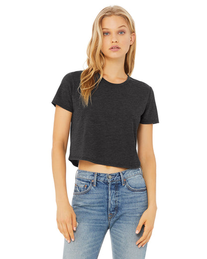 Women's Flowy Cropped Tee - 8882