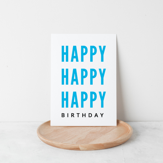 Happy Birthday Card with Envelopes