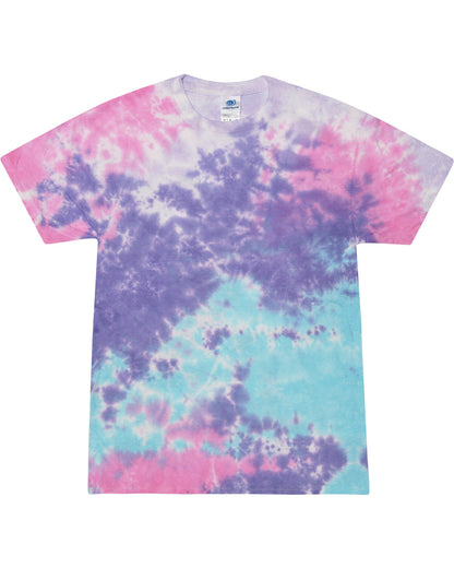 Tie-Dye Adult Burnout Festival T-Shirt - CD1090