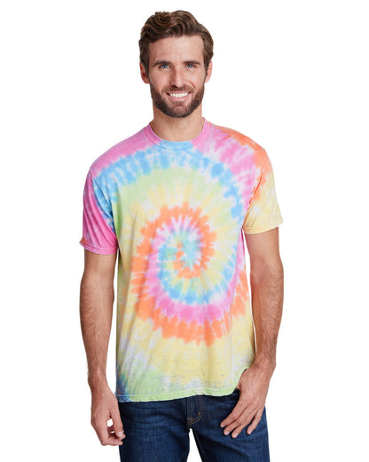 Tie-Dye Adult Burnout Festival T-Shirt - CD1090