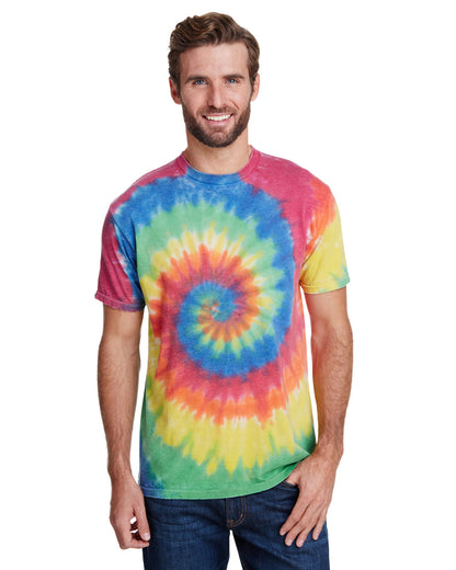 Tie-Dye Adult Burnout Festival T-Shirt - CD1090